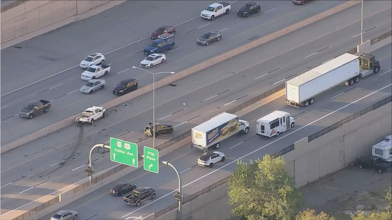 Southbound I-225 reopens after accident near 17th Place