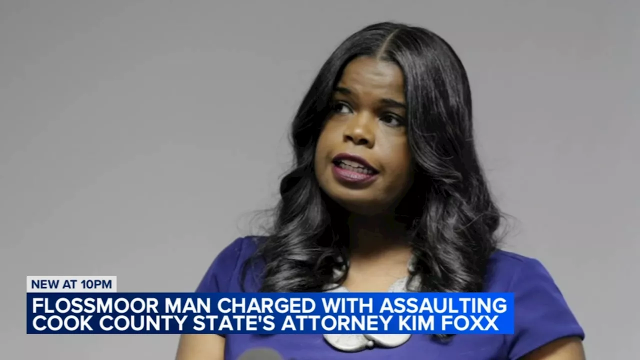 Flossmoor man charged with assault against Cook County State's Attorney Kim Foxx, documents show