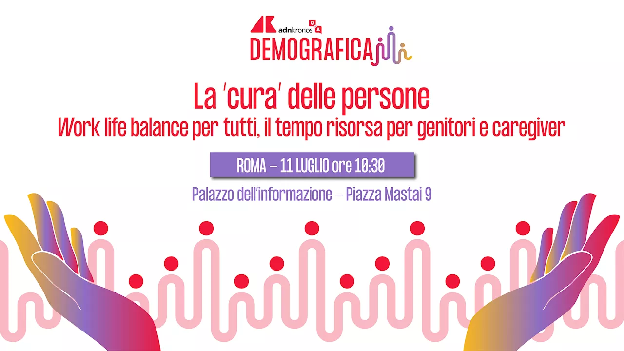 Lavoratori, genitori e caregiver, l'11 luglio evento Adnkronos Q&A