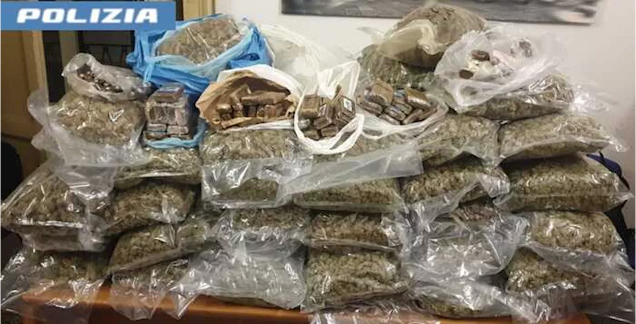 Arrestato uno spacciatore, aveva oltre 61 kg di droga in un'auto in disuso