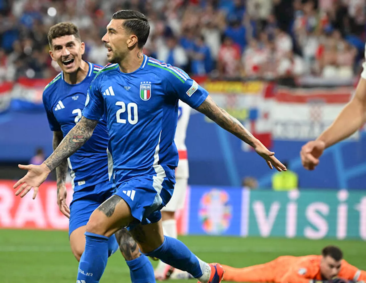 Euro 2024: Croazia Italia 1-1, Zaccagni ci porta agli Ottavi CRONACA e FOTO