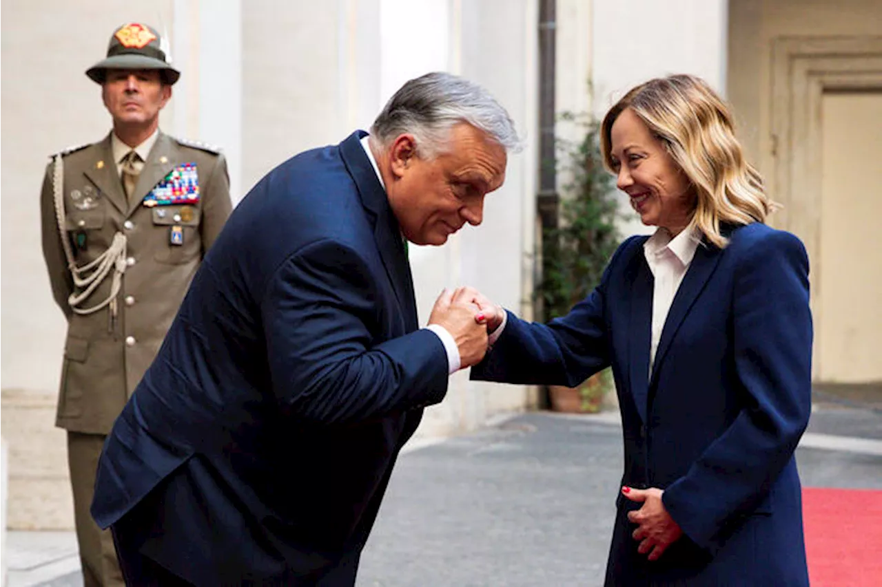 Orban a Palazzo Chigi per incontrare Meloni