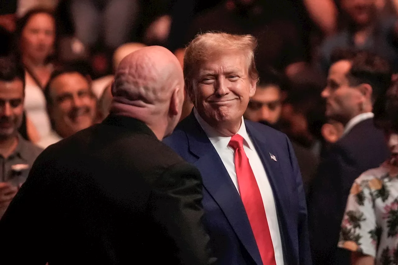 Trump says UFC’s Dana White didn’t like his migrant fight league idea