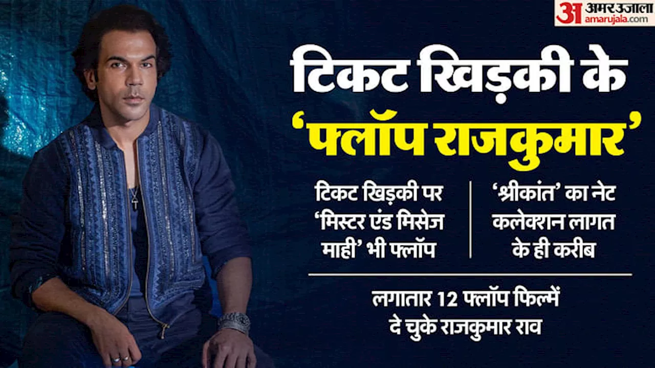 Rajkumar Rao: विफलता की भी कामयाबी मनाकर झूम रहे राजकुमार, मिस्टर एंड मिसेज माही बनी लगातार 12वीं फ्लॉप फिल्म