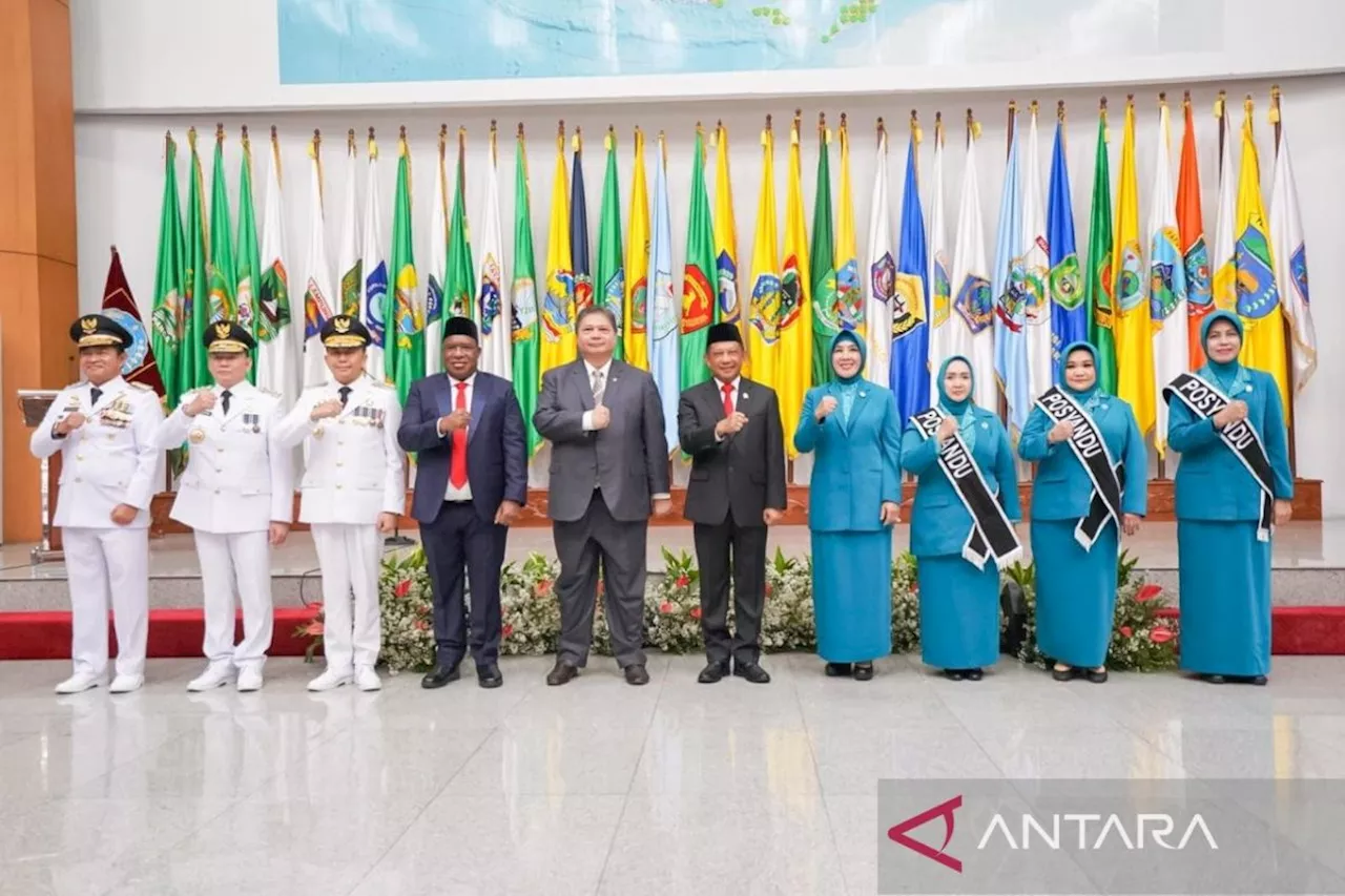 Airlangga berharap pj gubernur dapat berkontribusi nyata bagi daerah