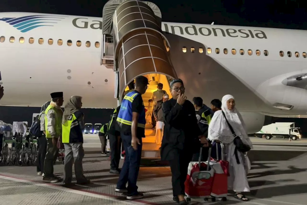 Jamaah haji asal Lombok Tengah tiba di tanah air