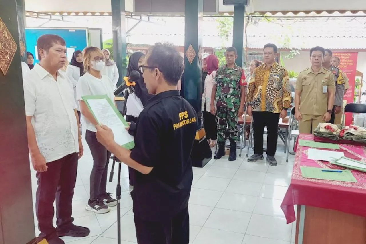 KPU Kota Yogyakarta lantik 1.234 pantarlih Pilkada 2024