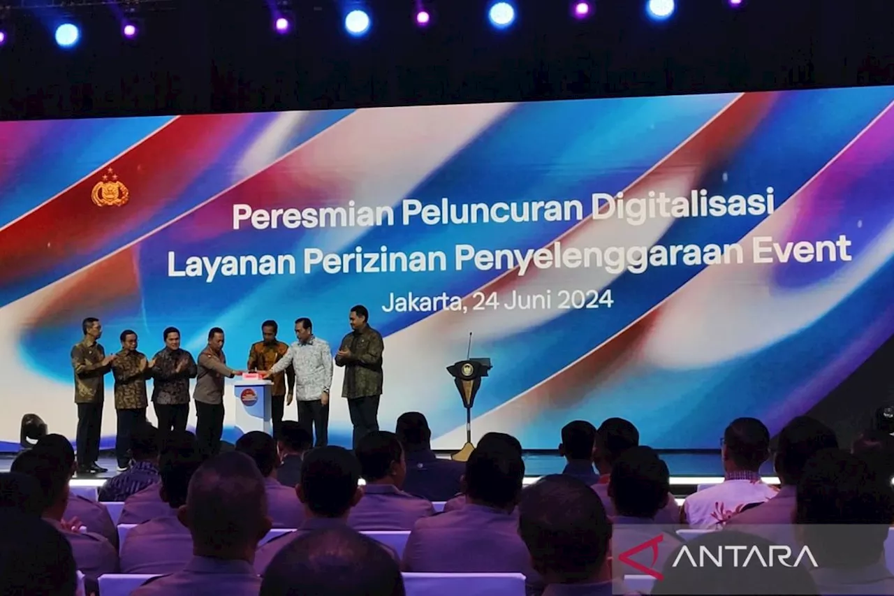 Polri luncurkan digitalisasi layanan untuk percepat perizinan acara