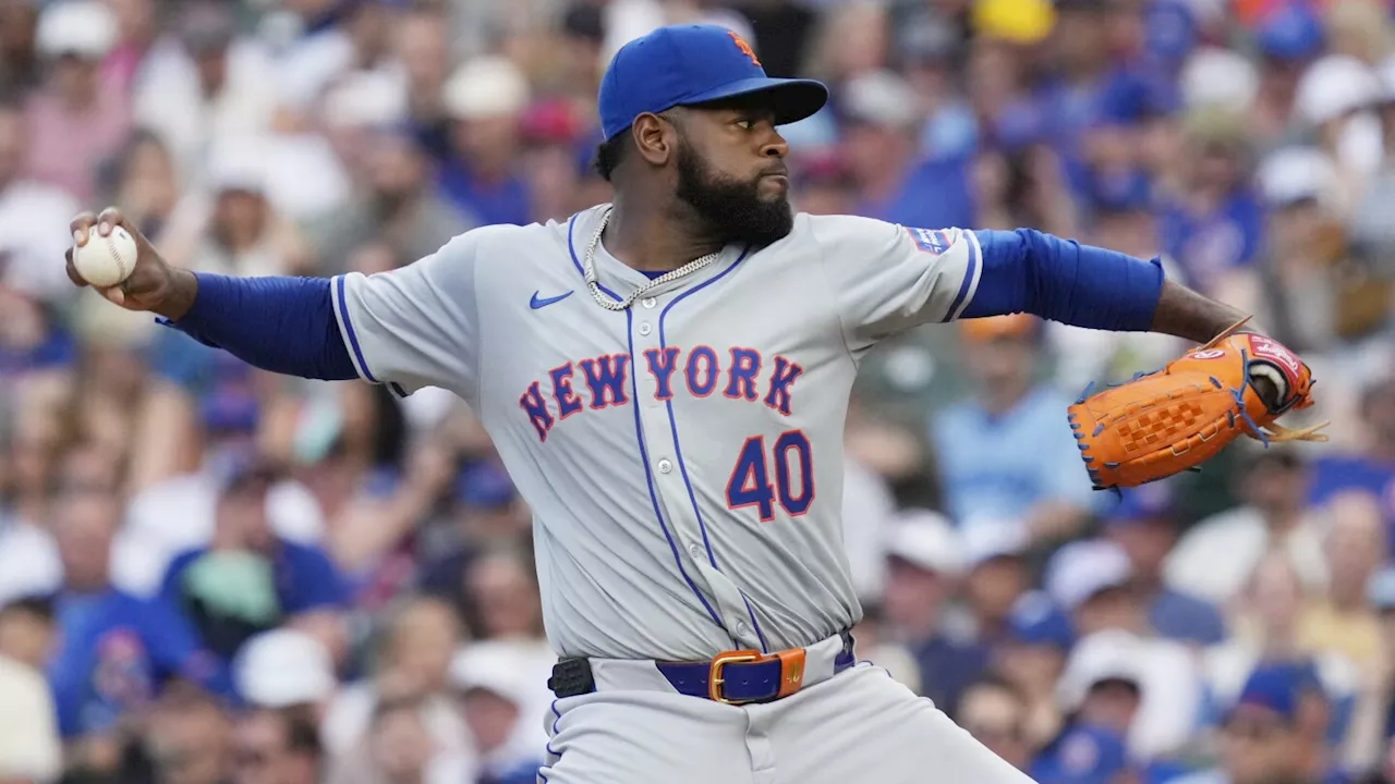 Severino throws 6 shutout innings and Mets top Cubs 5-2 after Díaz ejected before throwing a pitch