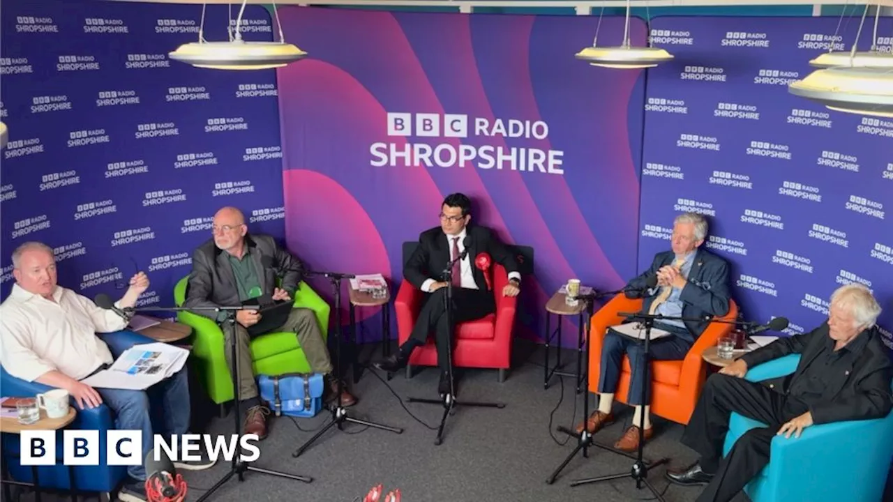 Candidates clash over immigration in BBC Shropshire debate