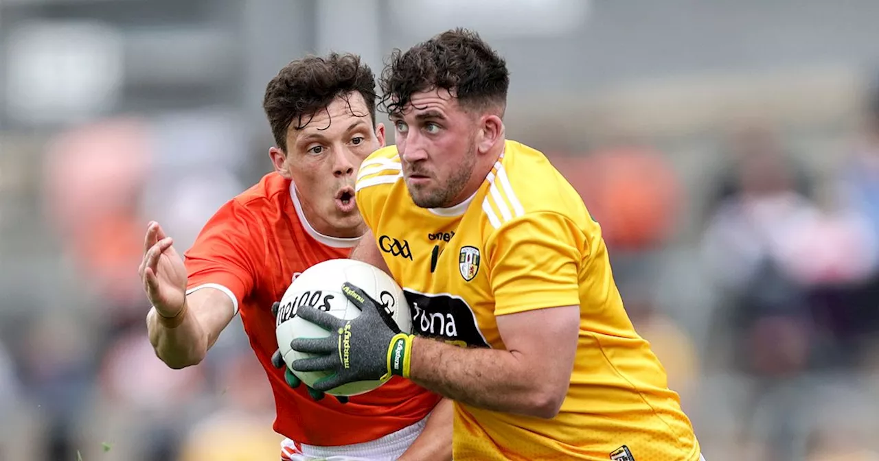 Antrim star hit with 12-week ban after incident in Fermanagh Tailteann Cup tie