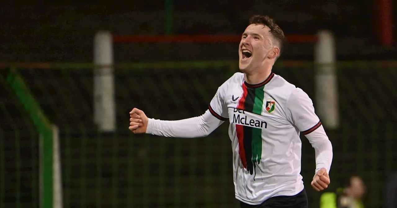 Bobby Burns linked with Irish League exit as Cliftonville step up striker hunt