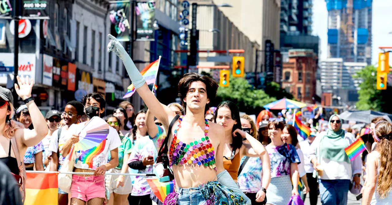 There's a huge street fair in Toronto this week for Pride