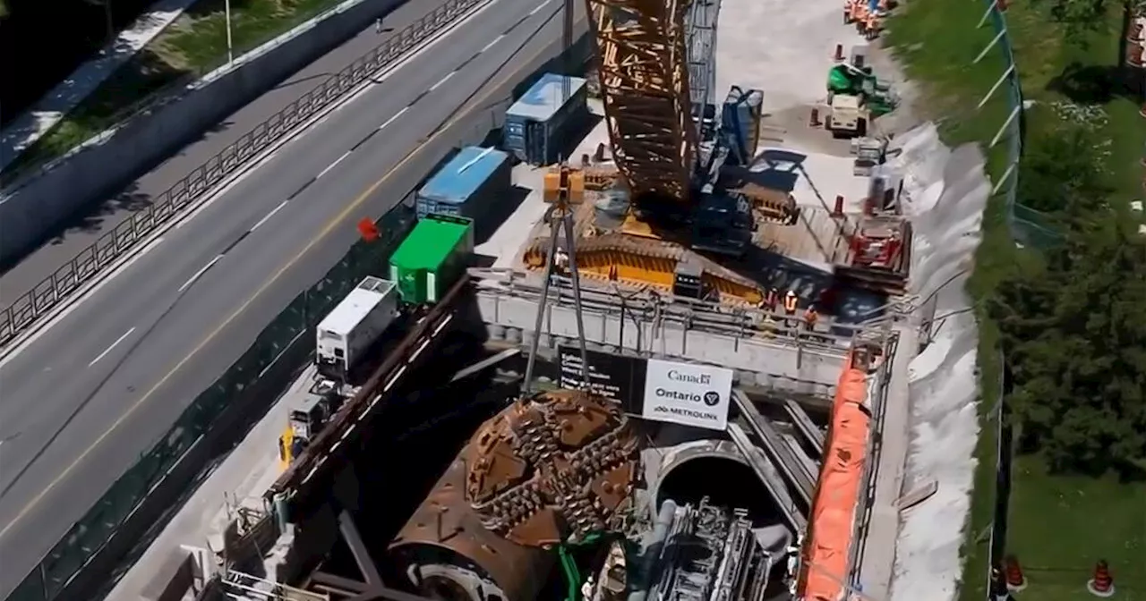 Toronto LRT project just celebrated a huge new construction milestone