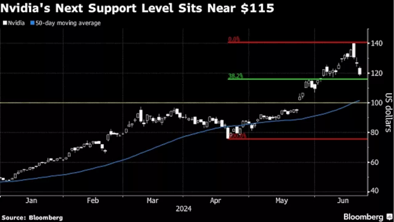 Nvidia’s 13% Stock Rout Has Traders Scouring Charts for Support