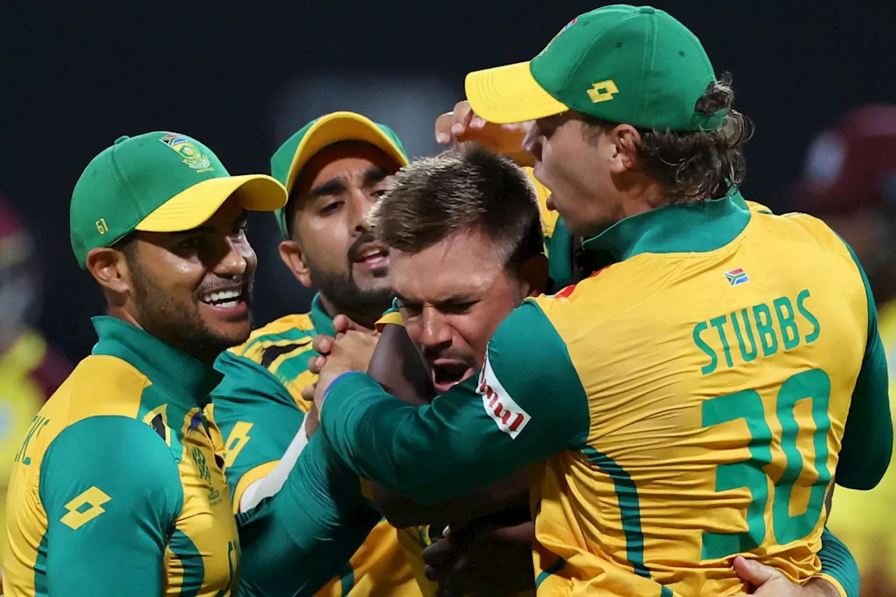 South Africa set new record for most consecutive wins in T20 World Cups