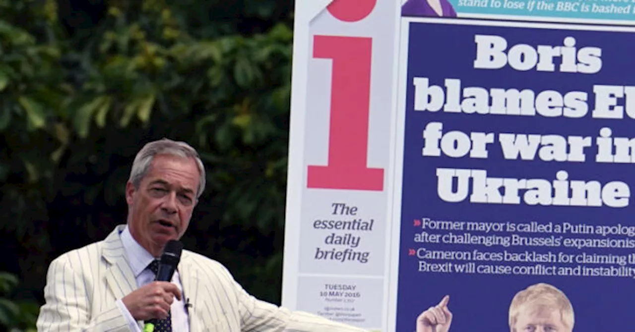 Nigel Farage, Peacemaker: Stop Following Establishment Into Forever Wars