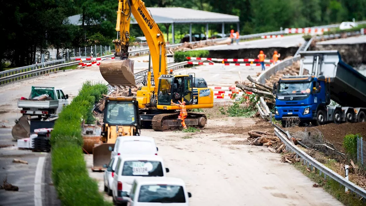 Nach dem Unwetter im Misox: «Die Umwege für Reisende sind gross»