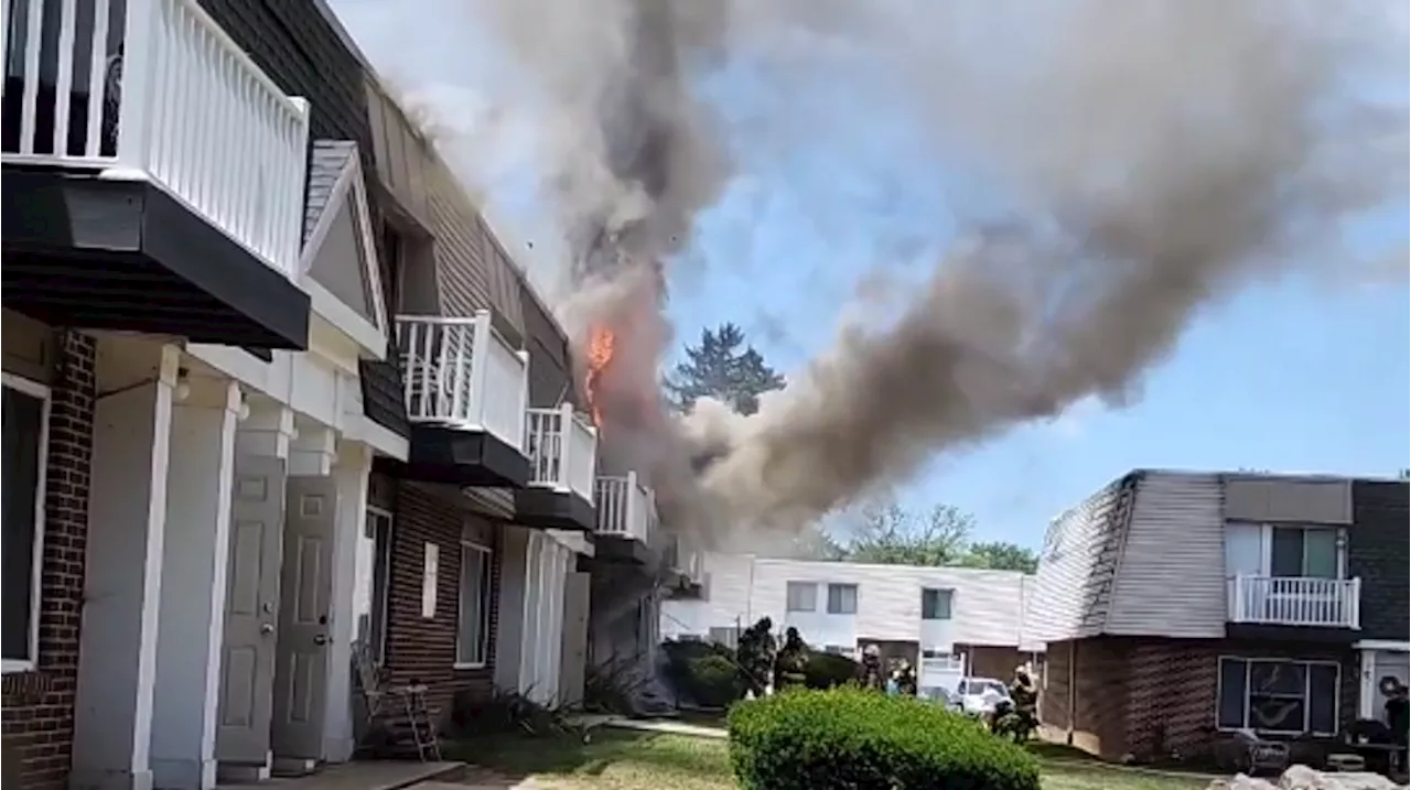 UPDATE: Highspire apartment fire that displaced 25 people caused by 'electrical fault'