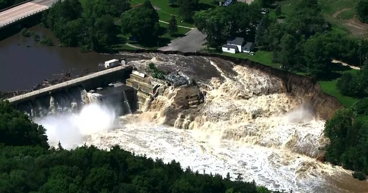 Flooding causes Rapidan Dam near Mankato to fail; nearby residents urged to evacuate