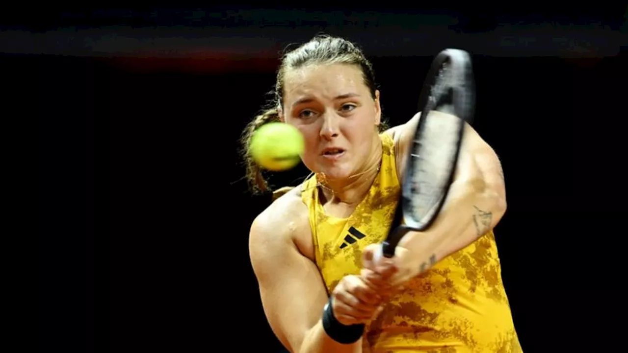 Lucky loser Niemeier knocks out top seed Sakkari at Bad Homburg