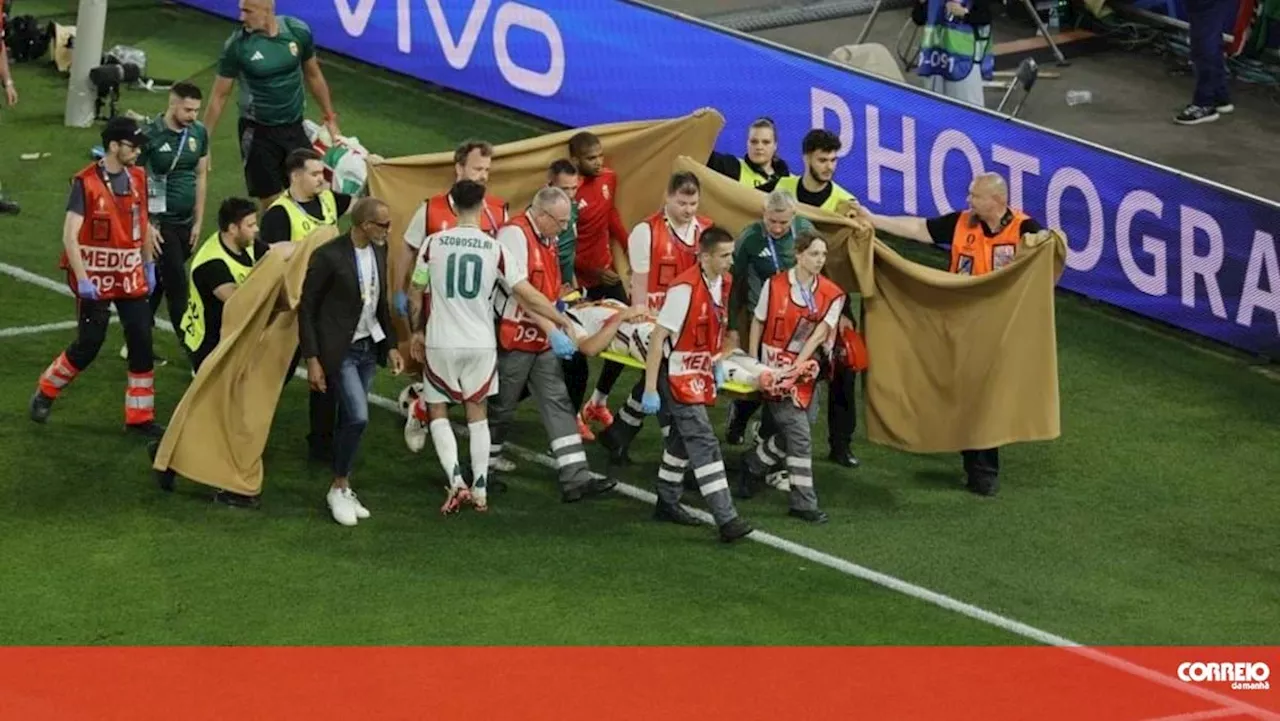 Hungria atualiza estado de saúde de jogador que perdeu os sentidos em campo