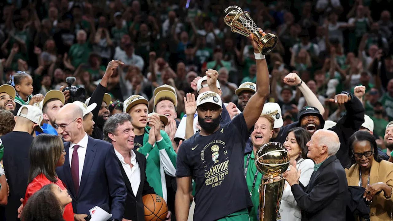 NBA : le MVP des Finals 2024 Jaylen Brown offre une «grosse récompense» à la personne qui retrouvera sa bague