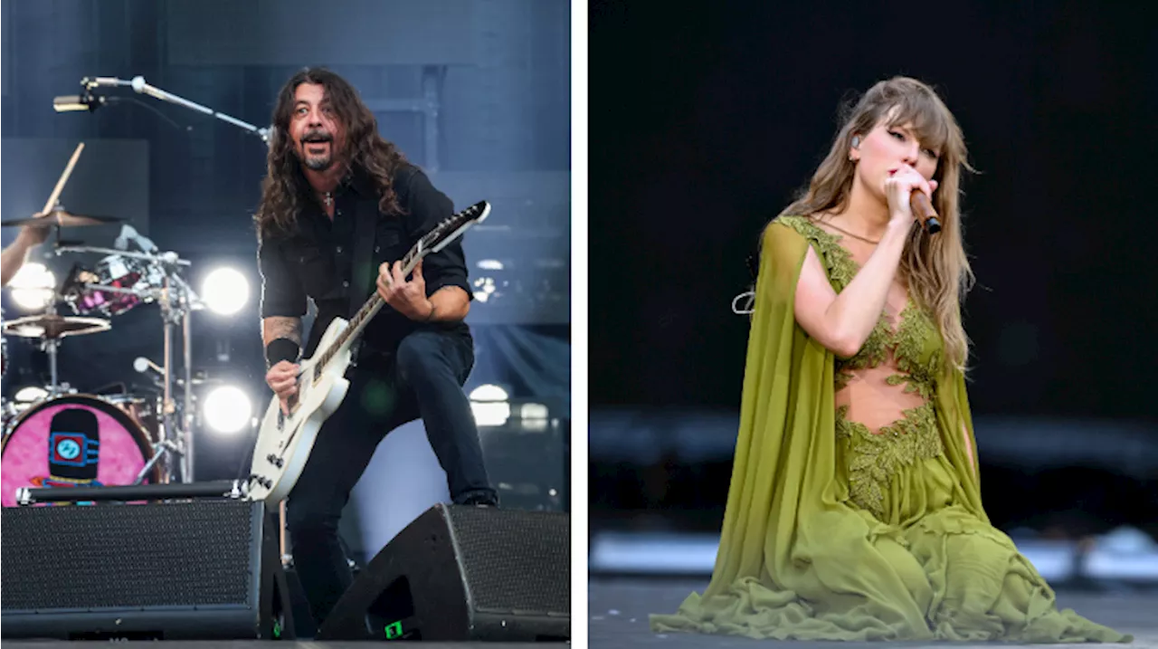 Dave Grohl “alfineta” Taylor Swift e ela responde; entenda