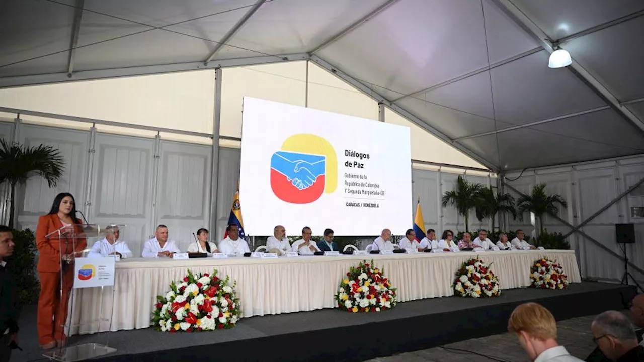 Comienza en Caracas la mesa de diálogo entre el Gobierno de Colombia y Segunda Marquetalia