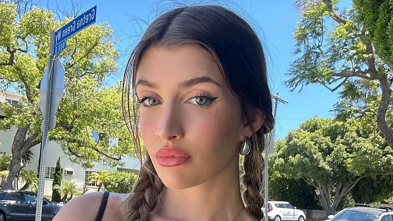 Charlie Sheen and Denise Richards' OnlyFans star daughter Sami Sheen, 20, kisses TikToker boyfriend...