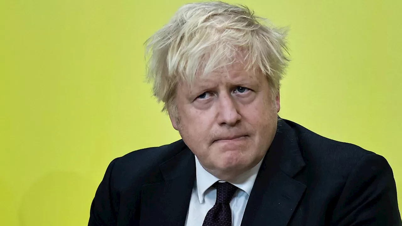 Boris Johnson blasts Nigel Farage for 'morally repugnant' claims on Ukraine and says he's 'parroting...