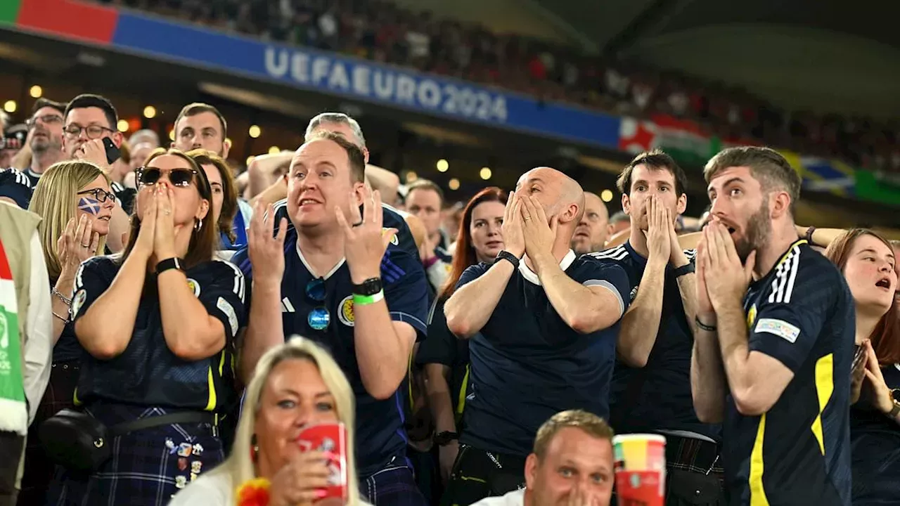 News Down and OUT! Scotland are eliminated from Euro 2024 after last