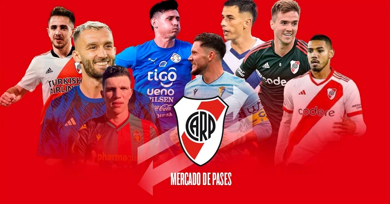 El mercado de pases de River: altas, bajas y las últimas novedades