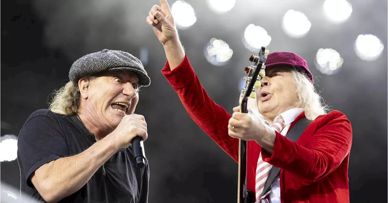 Höllenglocke und zärtlich brutaler Gesang bei AC/DC im Wiener Stadion