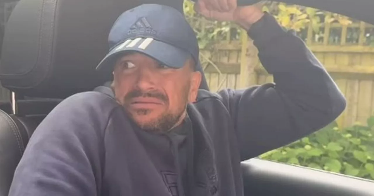 Peter Andre gave police 'unexpected' reply after he's pulled over