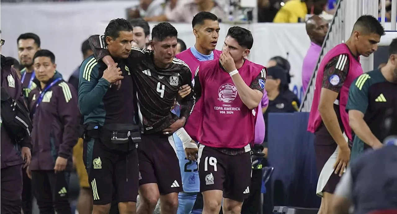 Edson Álvarez se perdería el resto de la Copa América por su lesión ante Jamaica