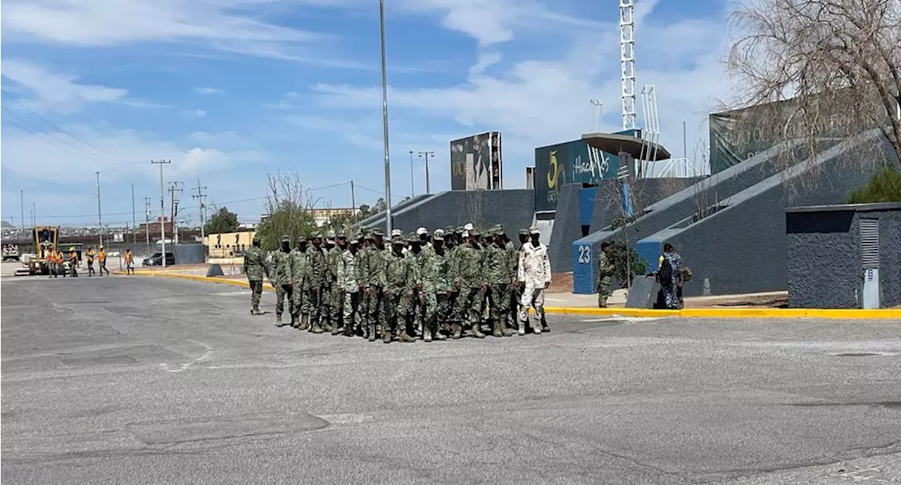 Llegan 200 soldados americanos a Ciudad Juárez para participar en el programa Fuerzas Amigas 2024