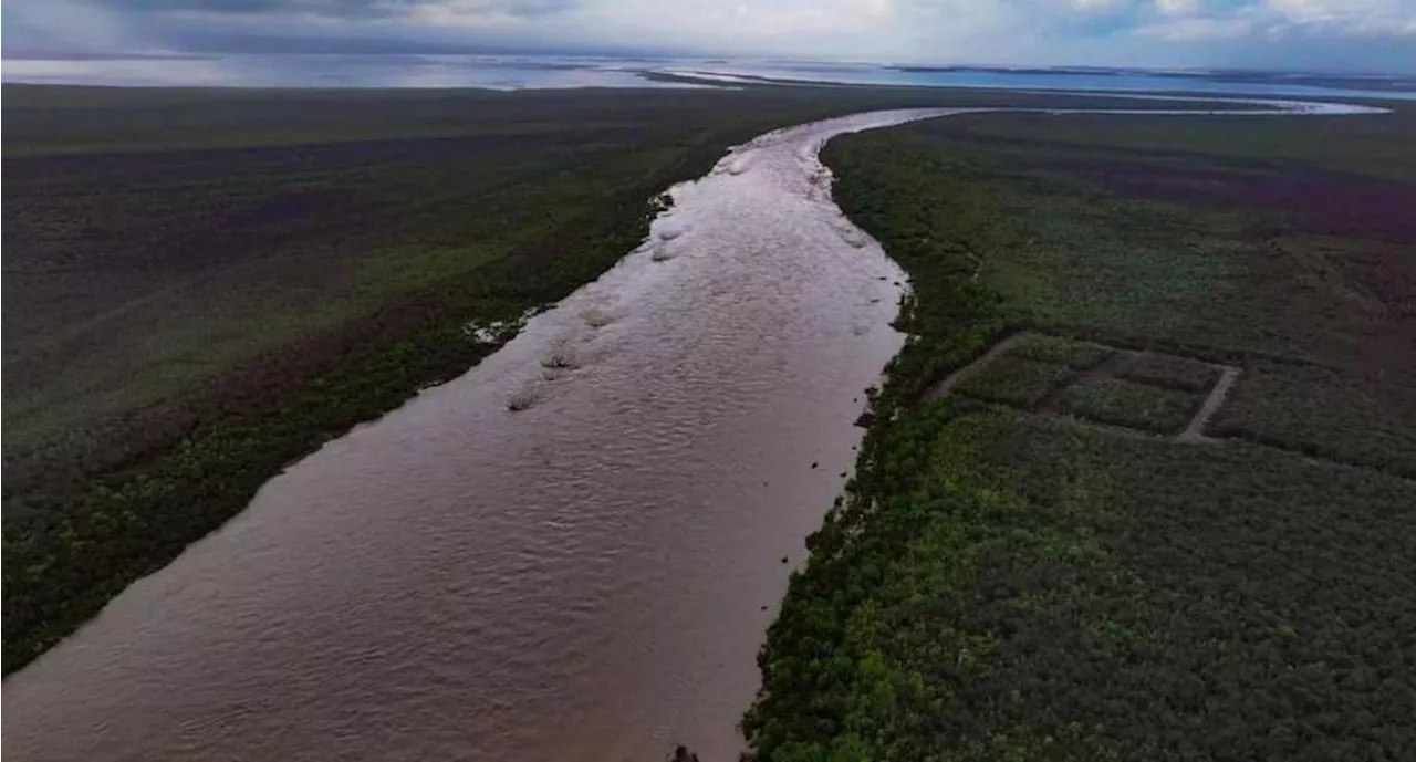 Tormenta 'Alberto' aumenta almacenamiento en la Presa Vicente Guerrero en Cd. Victoria, Tamaulipas