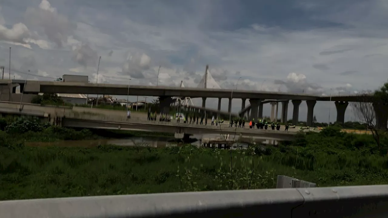 Reportan el hallazgo de un cadáver flotando en cercanías al puente Pumarejo