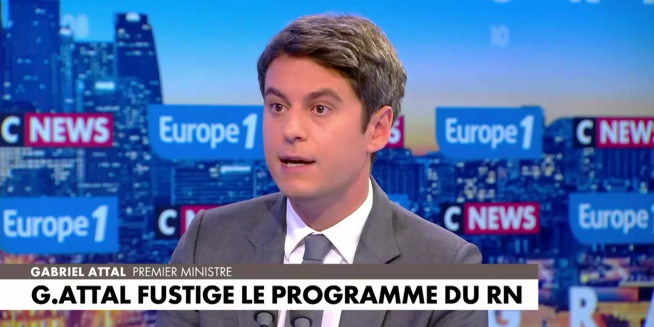 Législatives 2024 : «Le Rassemblement national n'est pas prêt à diriger», fustige Gabriel Attal