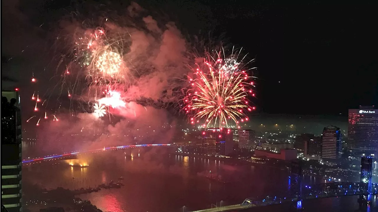 Here's where to see 4th of July fireworks across the First Coast