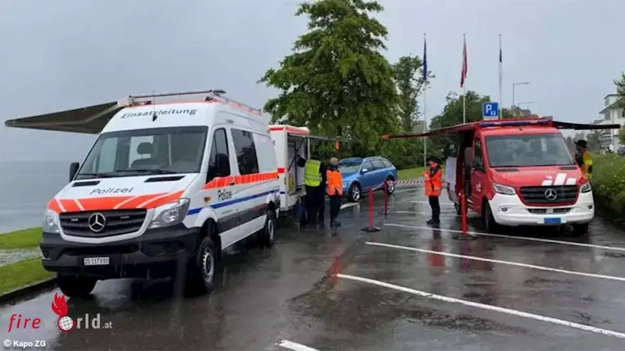 Schweiz: Regatta-Bootsunglück in Zug → Vermisster Mann (56) und Schiff in 80 m Tiefe gefunden