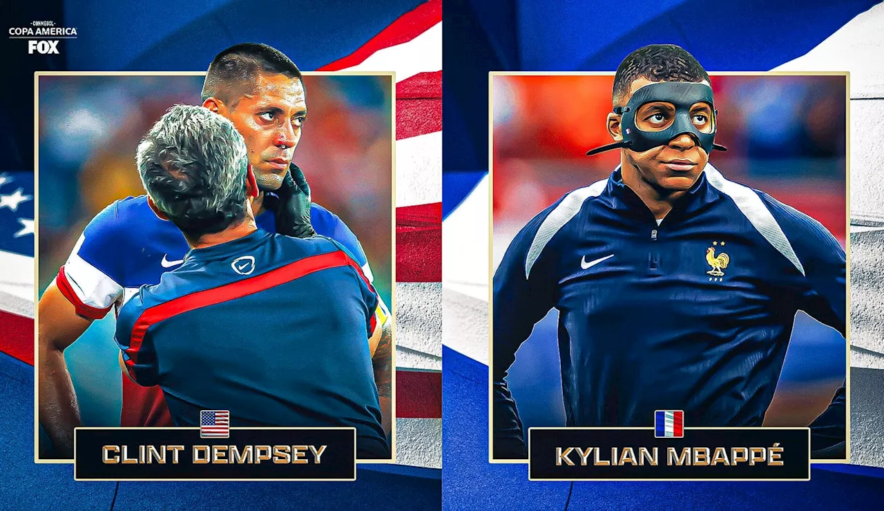 Clint Dempsey has advice for Kylian Mbappé on how to play with a mask: Don't