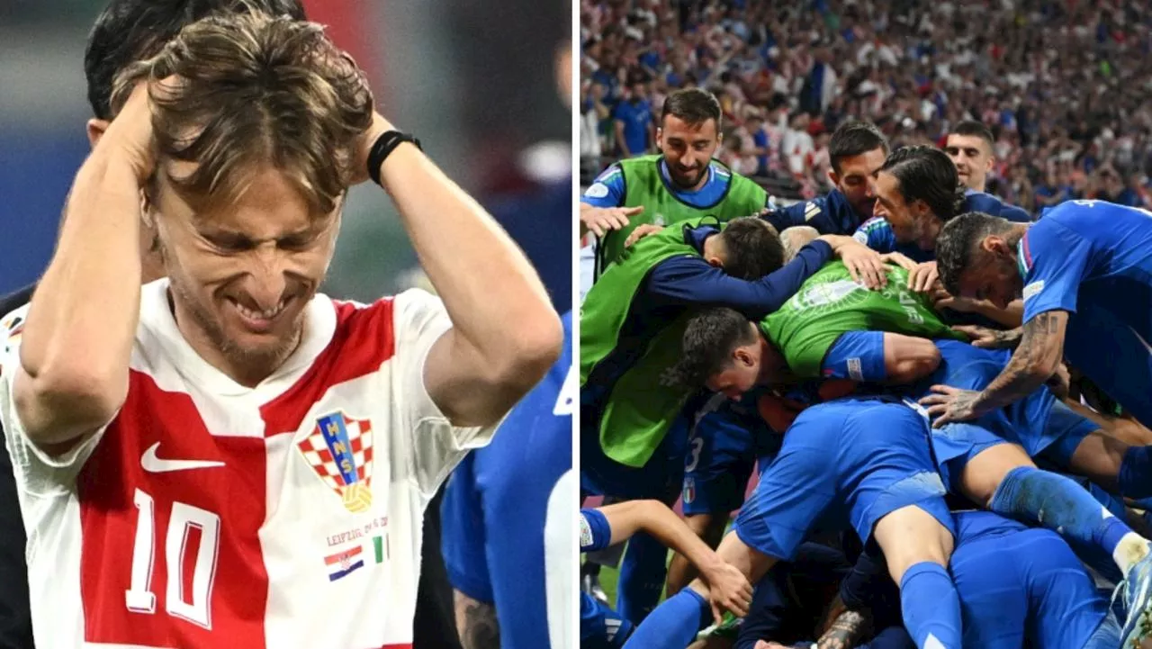 ‘Pure chaos’ as Italy’s stunning last-min escape puts contenders on brink of Euros elimination