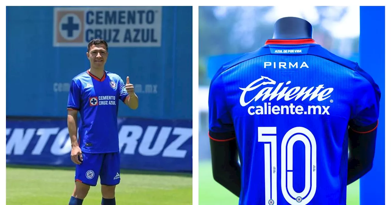 ¡Con NÚMERO DE CRACK! Andrés Montaño fue presentado ¡y USARÁ LA 10 de Cruz Azul! ‘Y todos queremos LA DÉCIMA’