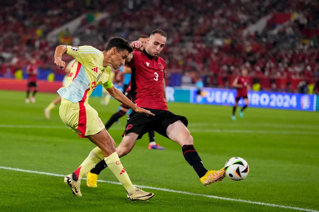 Much-changed Spain beats Albania 1-0 at Euro 2024 to finish perfect group stage