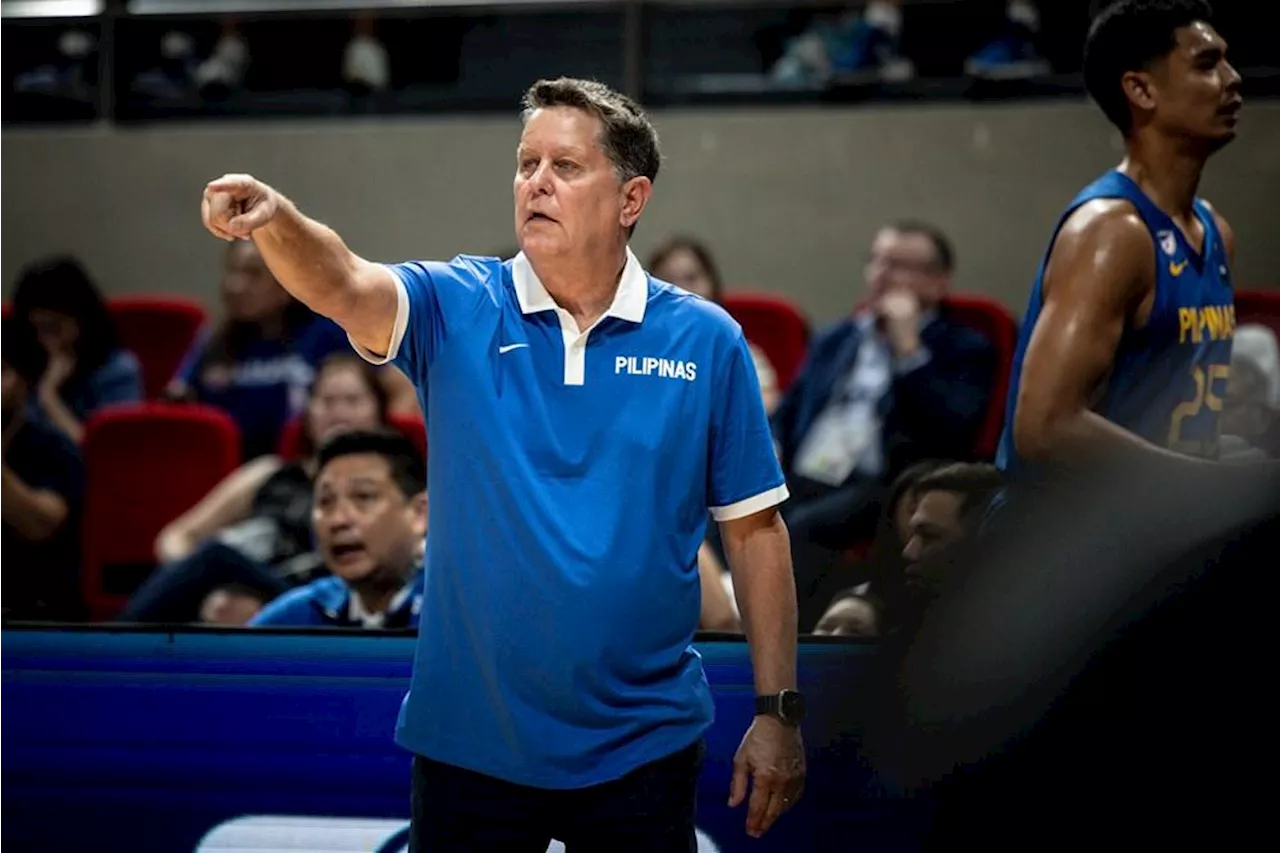 Tim Cone says Gilas will stick with 11 players for OQT despite Scottie Thompson's absence