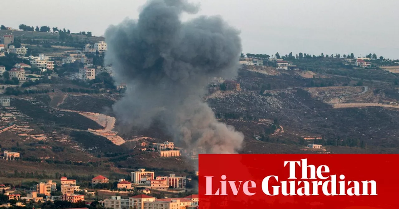 Israel-Gaza war live: troops to move from Gaza to Lebanon border, says Netanyahu as US warns of widening conflict