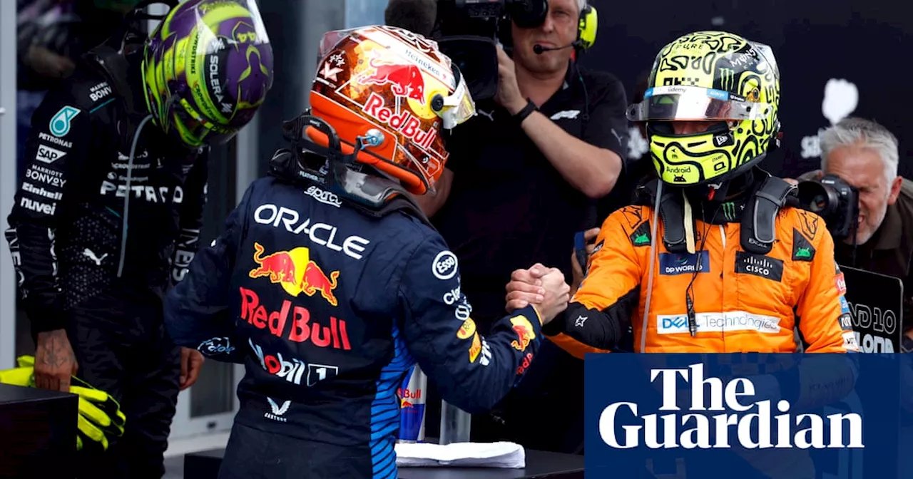 Max Verstappen holds off fuming Lando Norris in Spanish GP but McLaren on up