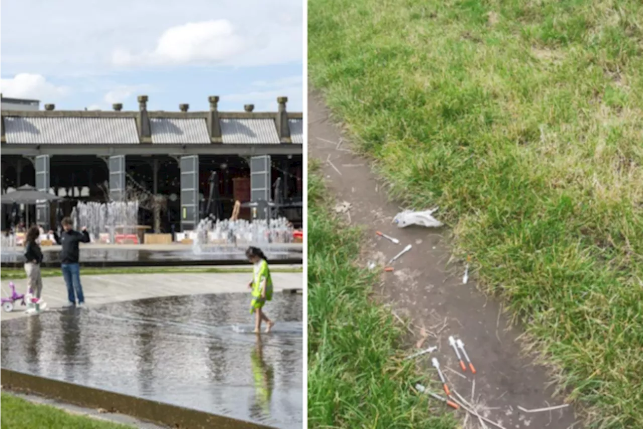 Buurtbewoners Park Spoor Noord slaan noodkreet over rondslingerende drugsspuiten: “Binnenkort hebben we een pr